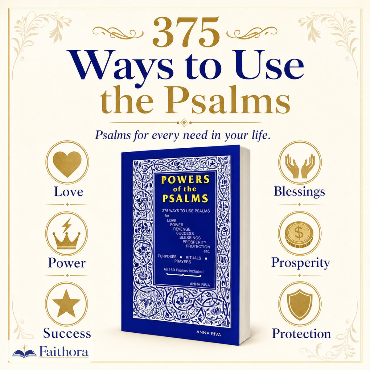 Power of the Psalms Book by Anna Riva