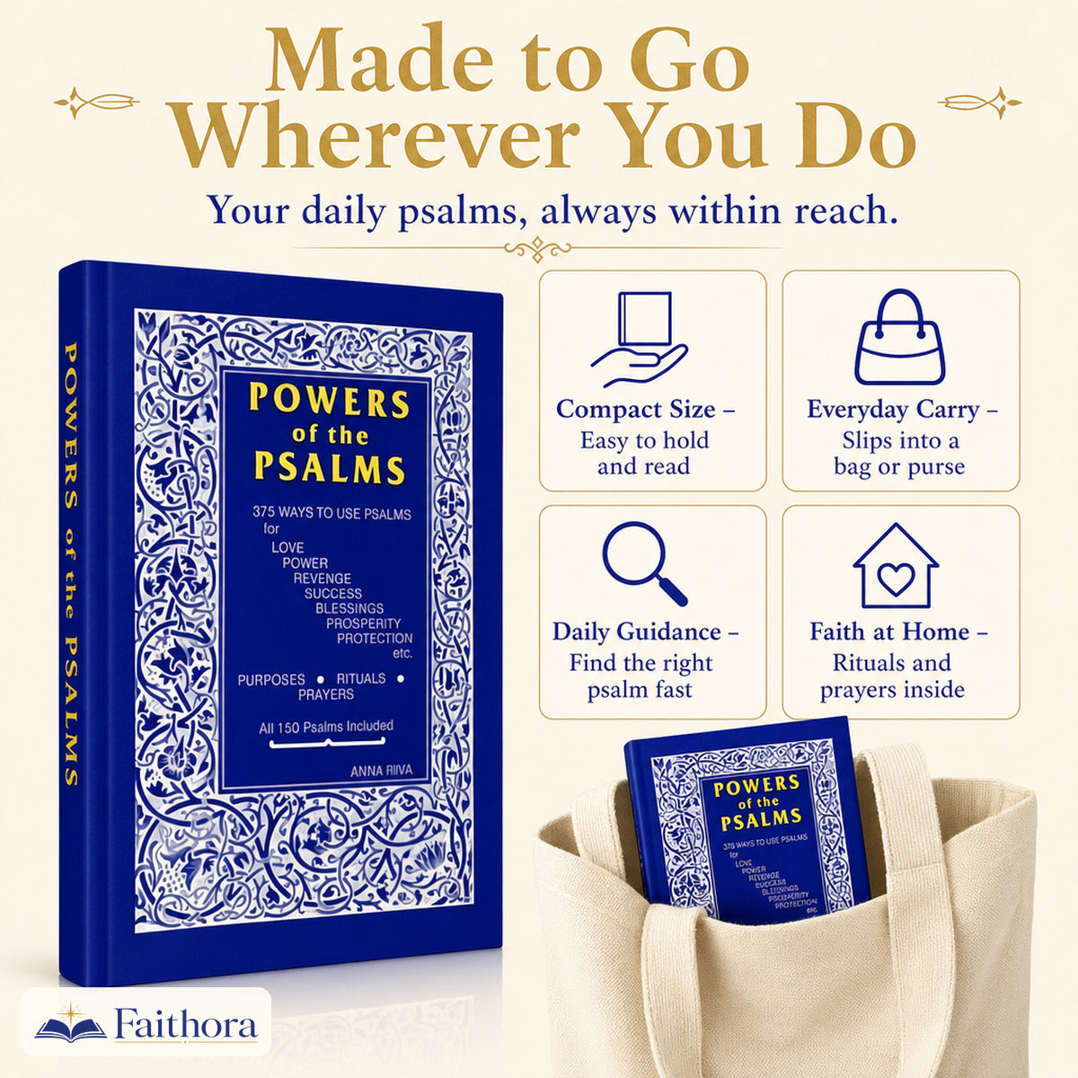 Power of the Psalms Book by Anna Riva